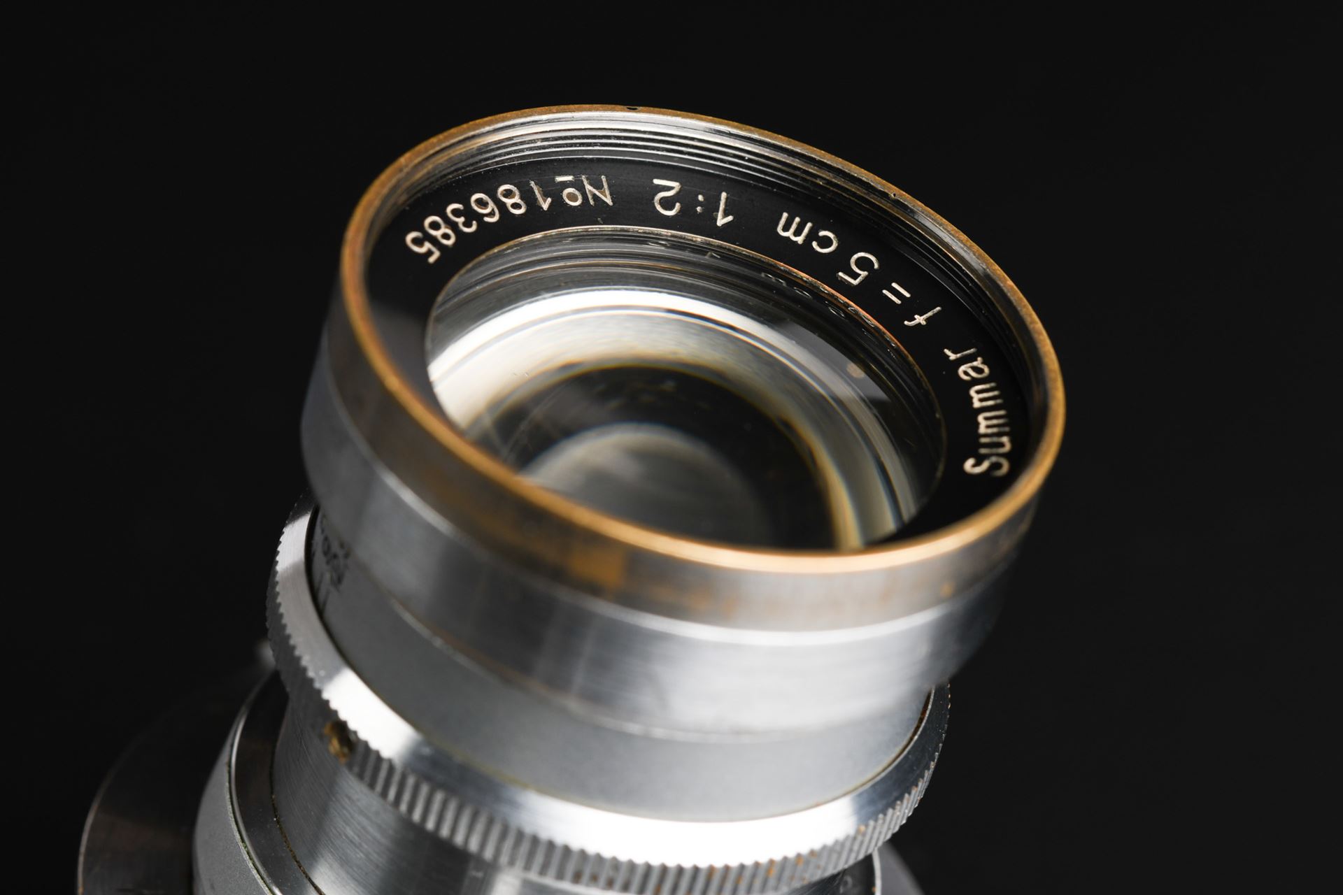 Picture of Leica Rigid Summar 5cm 50mm f/2 Silver Chrome Screw Mount LTM L39