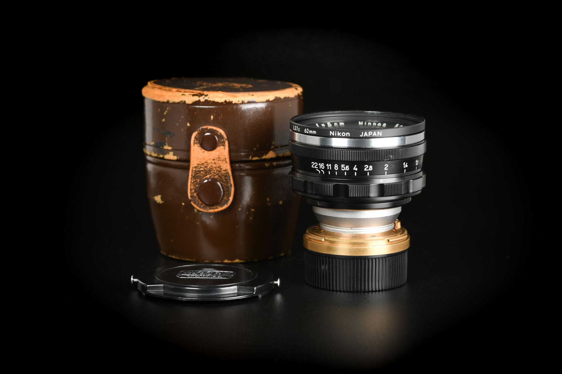 Picture of Nikon Nippon Kogaku Nikkor-N.C 5cm 50mm f/1.1 Internal Mount with leica M adapter
