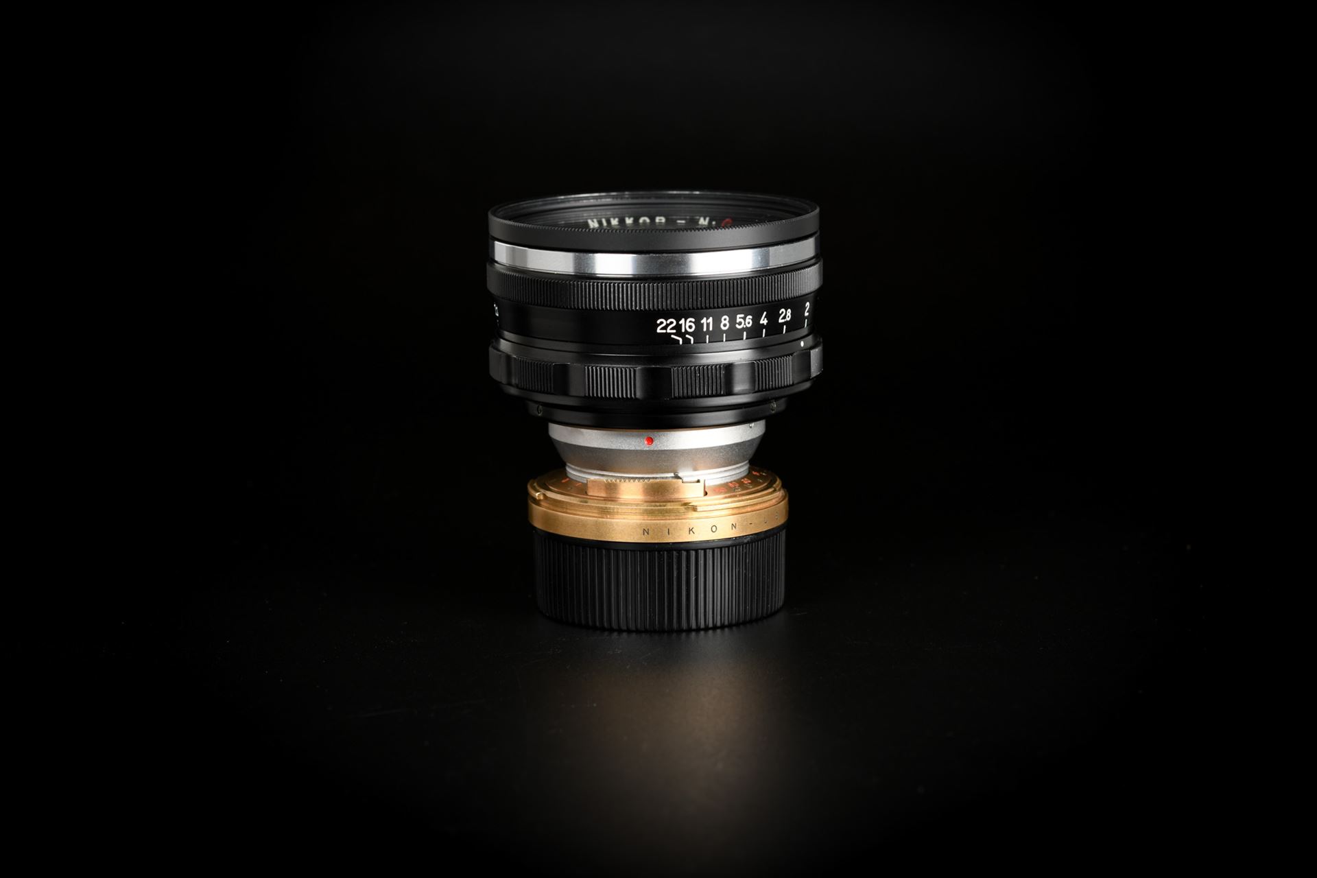 Picture of Nikon Nippon Kogaku Nikkor-N.C 5cm 50mm f/1.1 Internal Mount with leica M adapter
