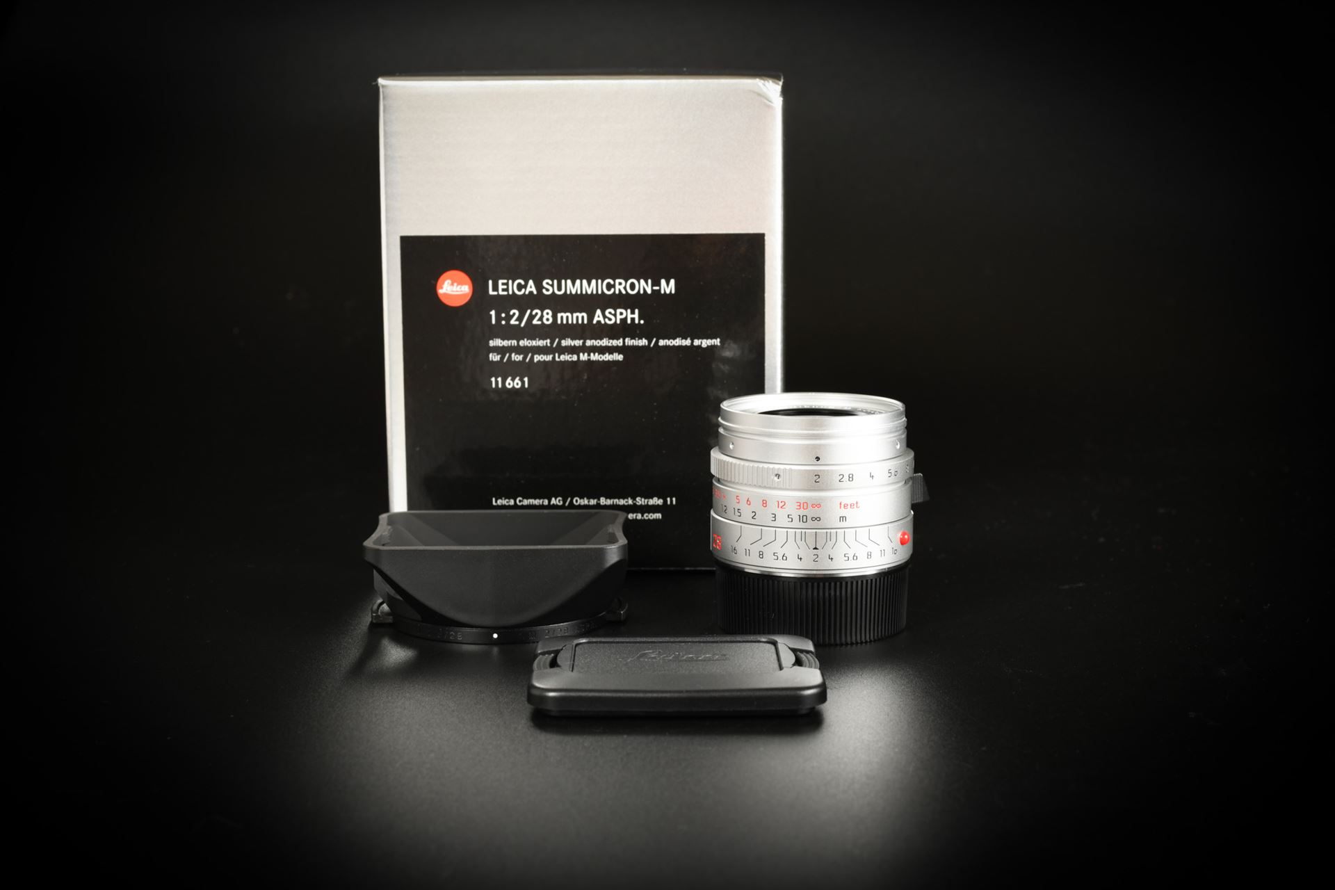 Picture of Leica Summicron-M 28mm f/2 ASPH Ver.1 Silver