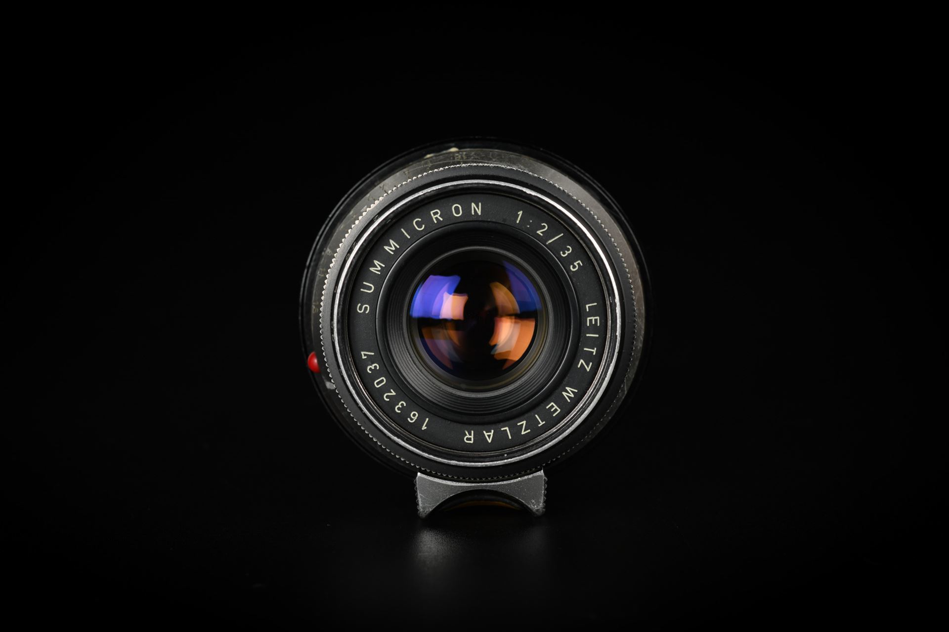 Picture of Leica Summicron-M 35mm f/2 Ver.1 8-element Black Paint Brass Mount