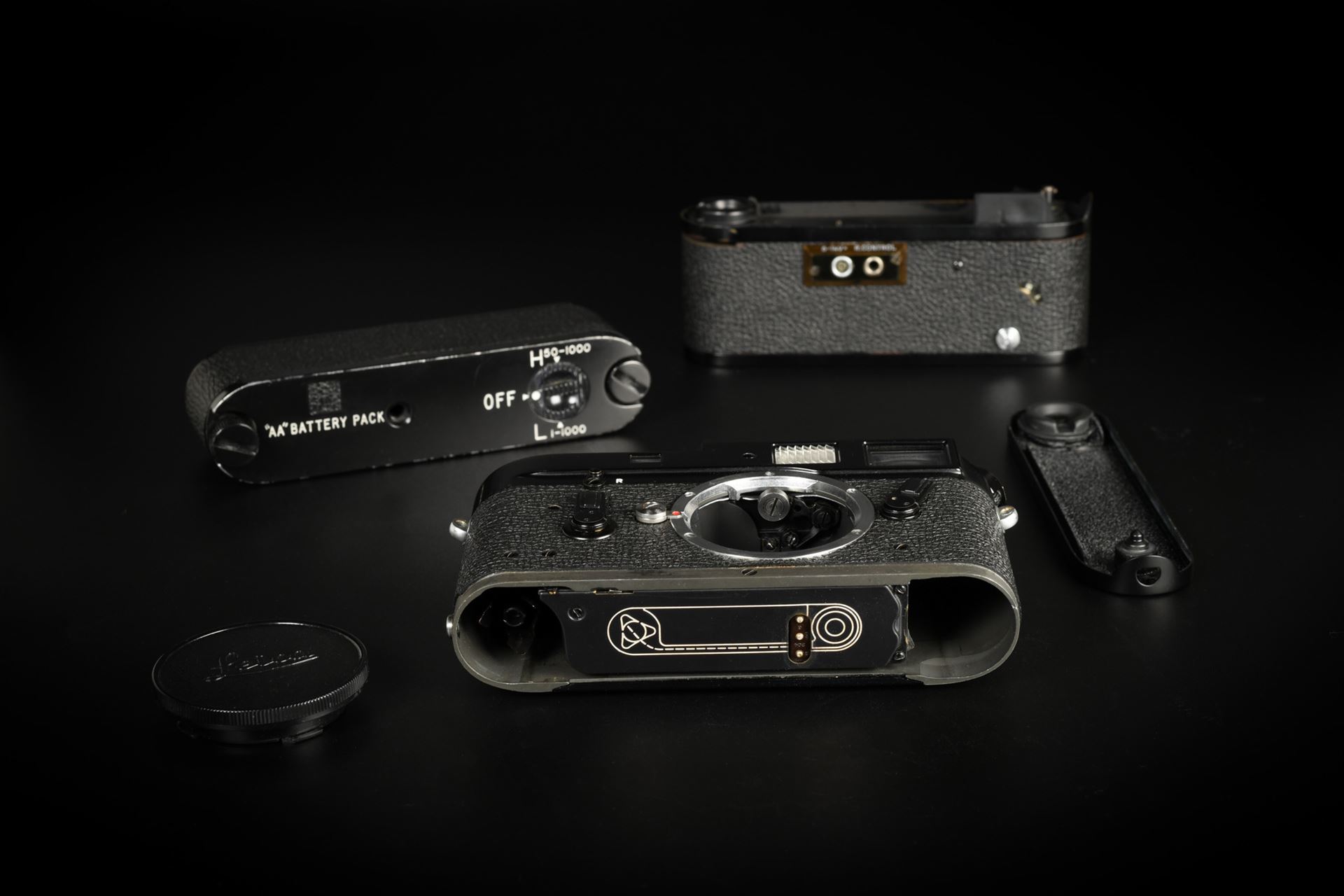 Picture of Leica M4-MOT Black Paint with New York Motor Drive