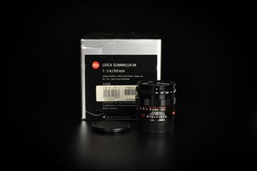 Picture of Leica Summilux-M 50mm f/1.4 Ver.3 Pre-ASPH Black Paint
