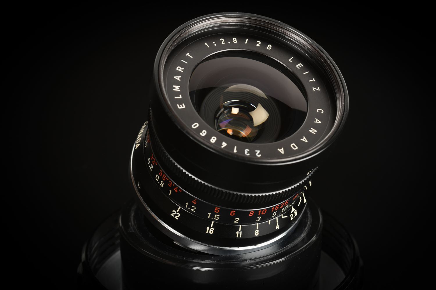 f22cameras | Leica Elmarit-M 28mm f/2.8 Ver.1 Canada 9-element 