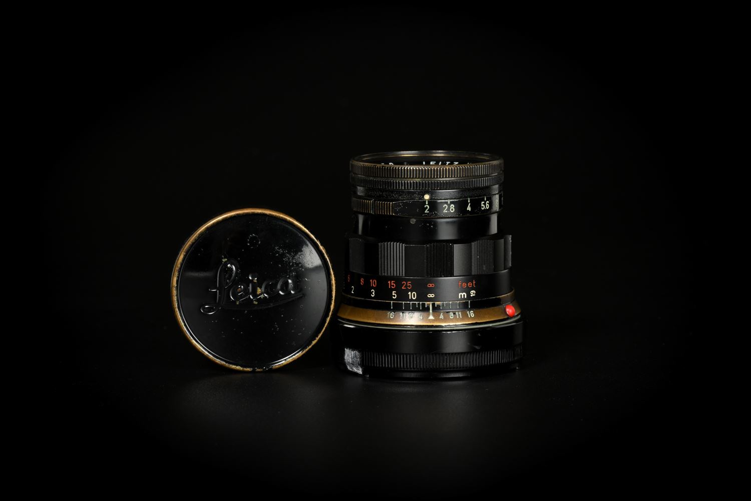 Picture of Leica Summicron-M 50mm f/2 Rigid Ver.2 Black Paint