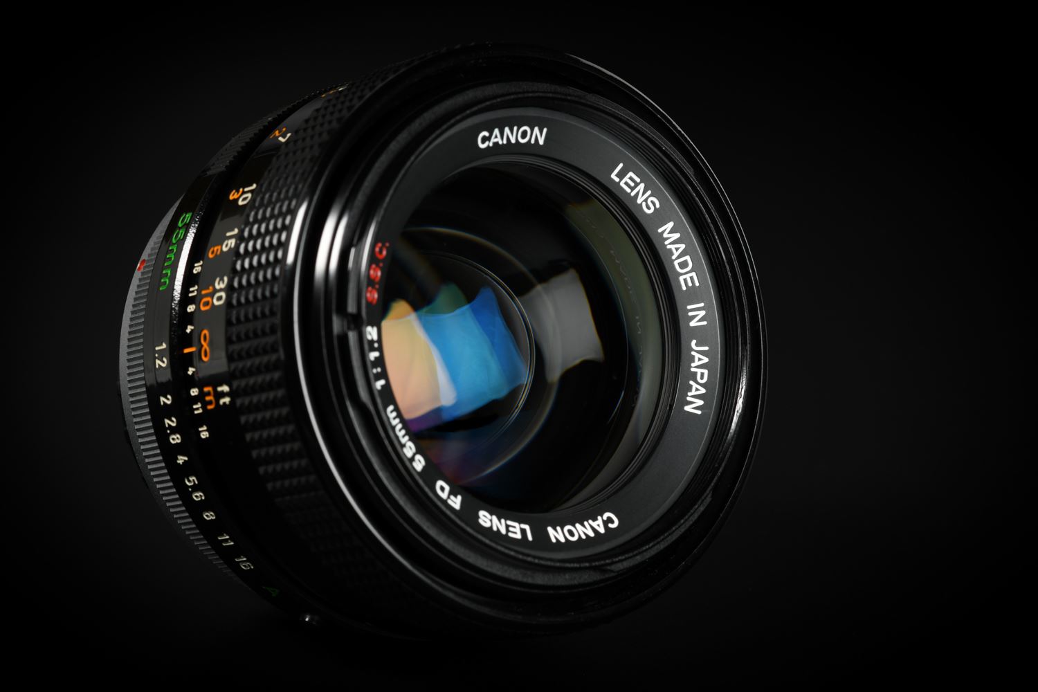 Canon FD 55mm f1.2 s.s.c (稀少品のO印品)