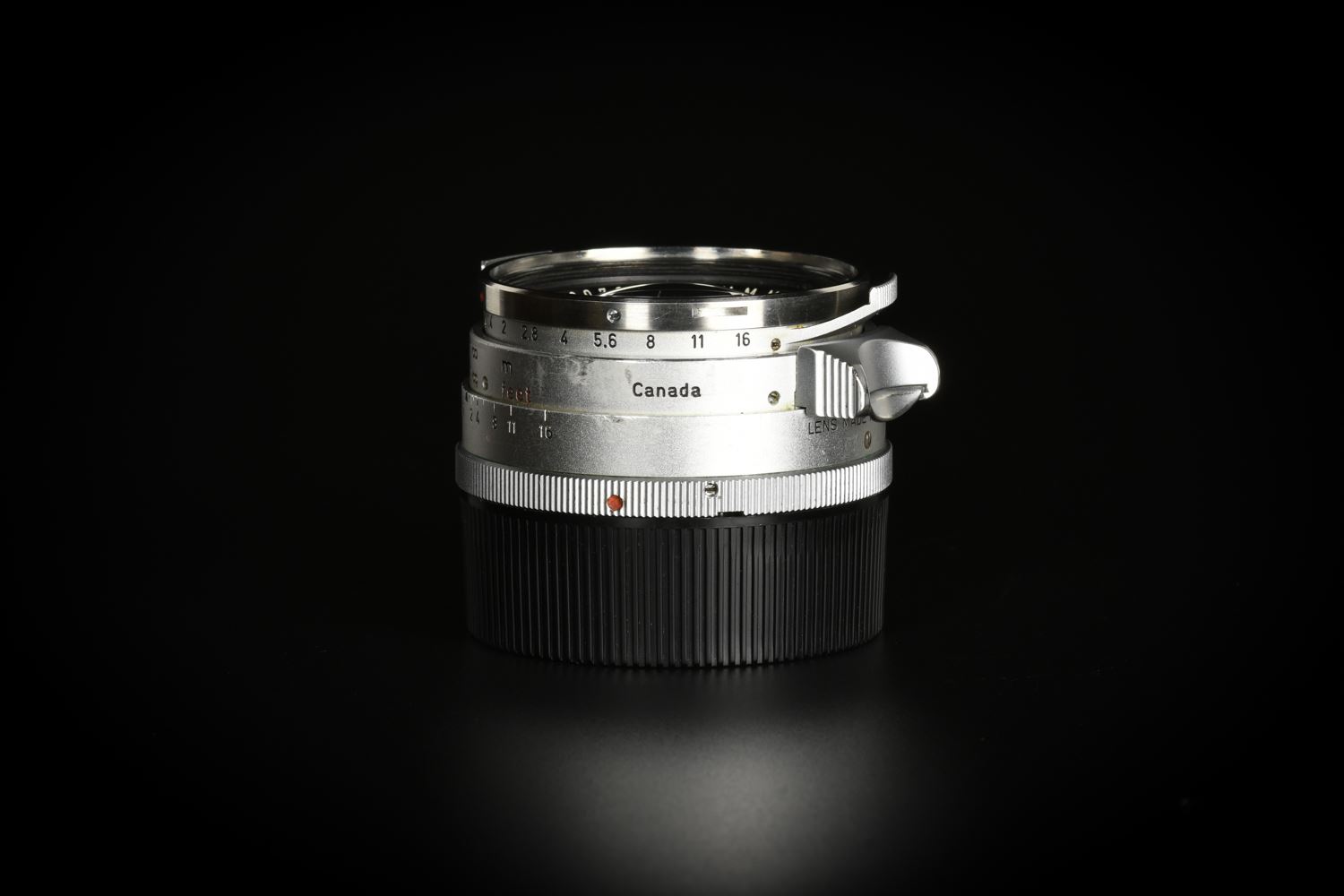 Picture of Leica Summilux-M 35mm f/1.4 Ver.1 Steel Rim Silver M2