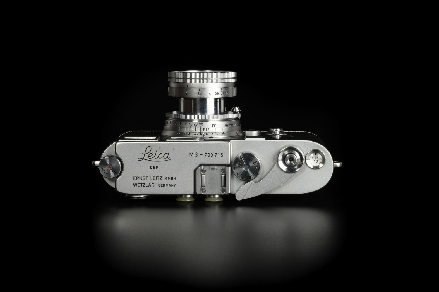 Picture of Leica M3 Early Silver with Corner