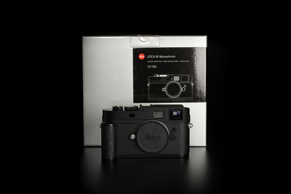 Leica M Monochrom CCD Black (4345268) - f22cameras