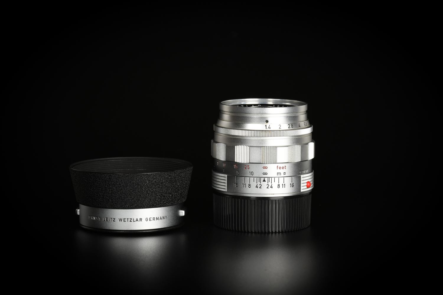 f22cameras | Leica Summilux-M 50mm f/1.4 Ver.2 E43 Silver (188XXXX)
