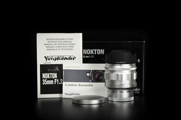Picture of Voigtlander Nokton 35mm f/1.2 Ver.1 Silver
