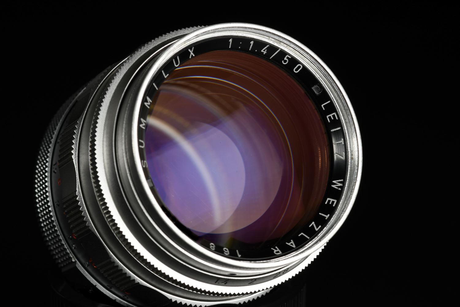 Picture of Leica Summilux-M 50mm f/1.4 Ver.1 Silver Reverse Scallop