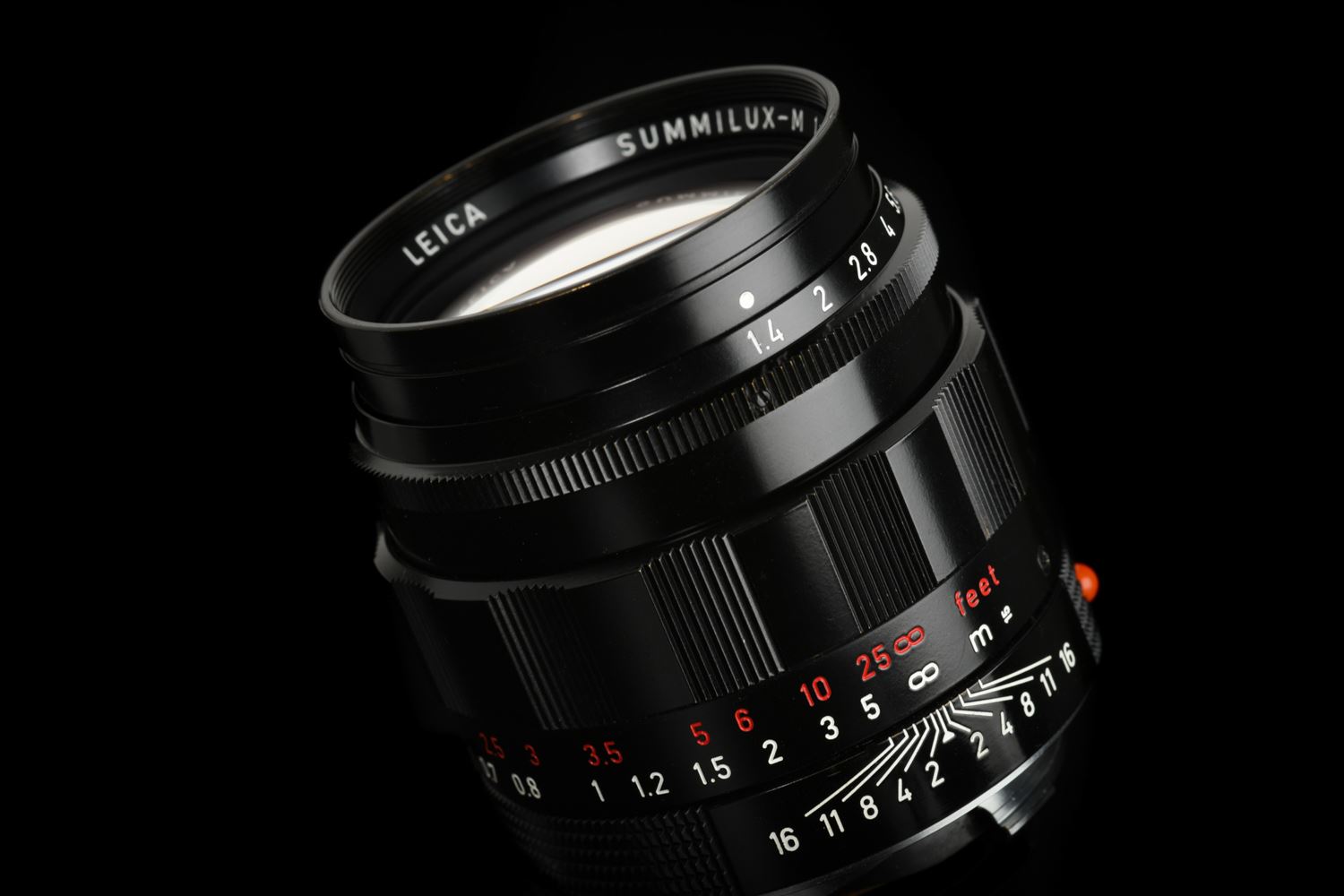Picture of Leica Summilux-M 50mm f/1.4 ASPH Black Paint LHSA MP3