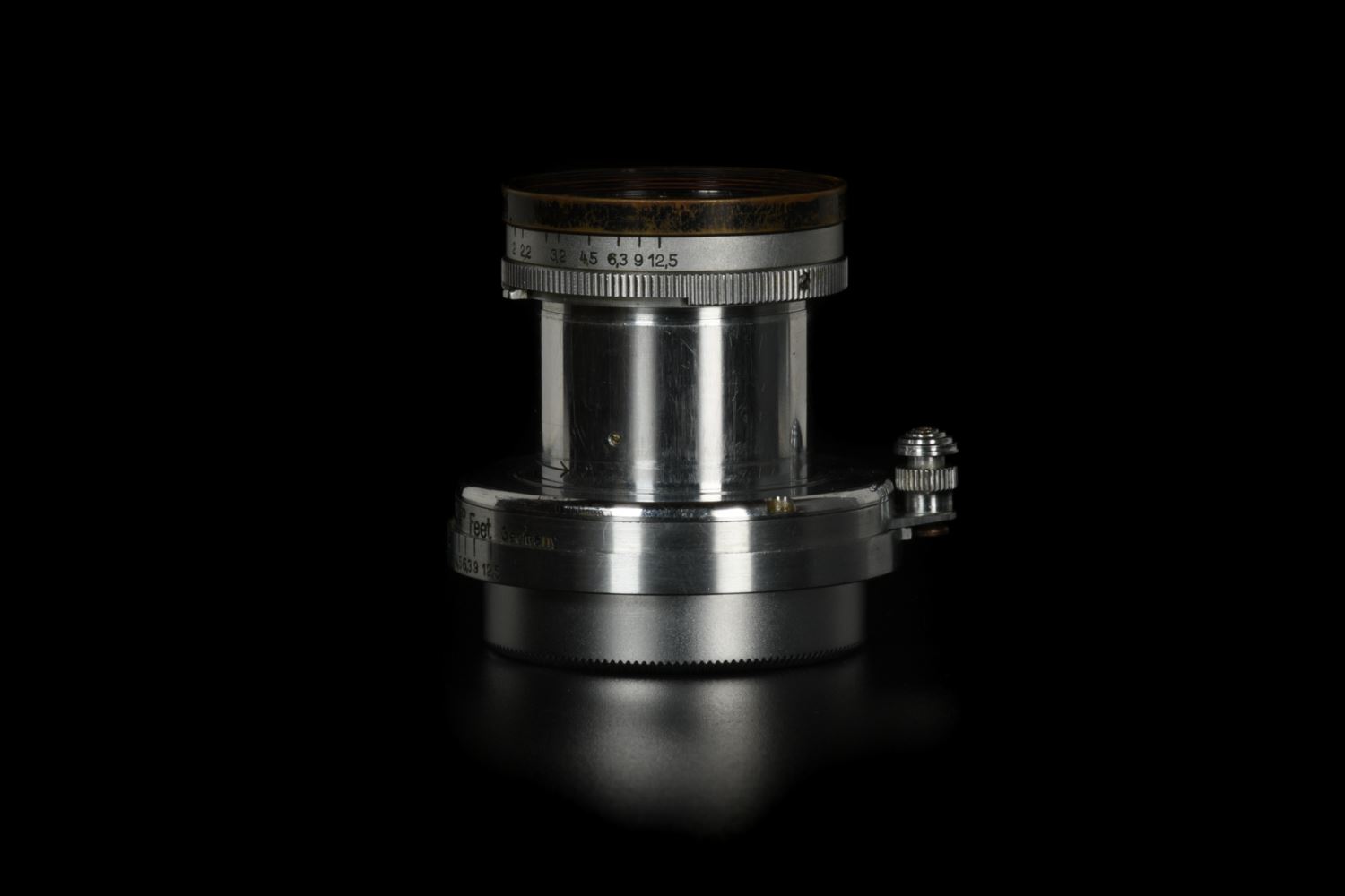 Picture of Leica Summar 5cm f/2 Silver Chrome Black Rim LTM