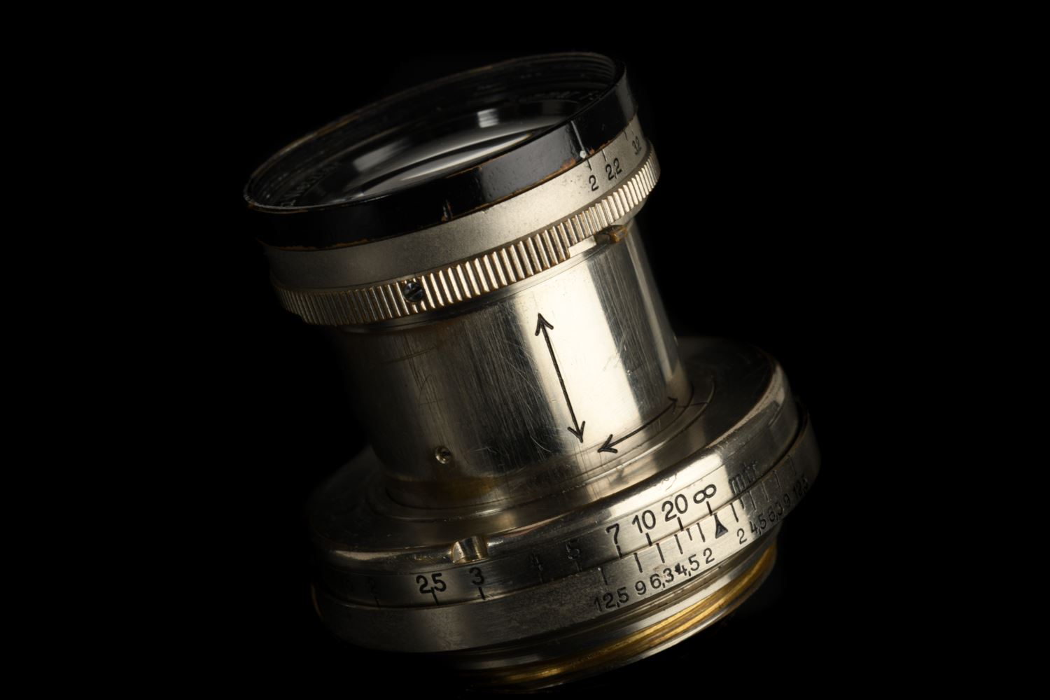 Picture of Leica Summar 5cm f/2 Nickel Black Rim LTM