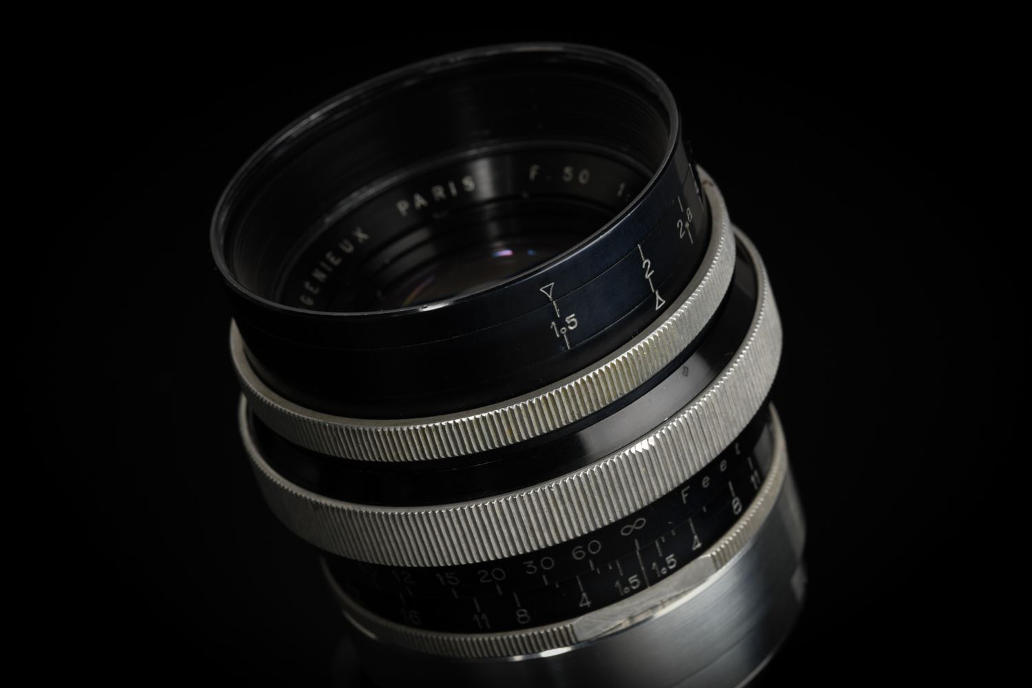 Picture of Angenieux Type S21 50mm f/1.5 Modified to Leica M