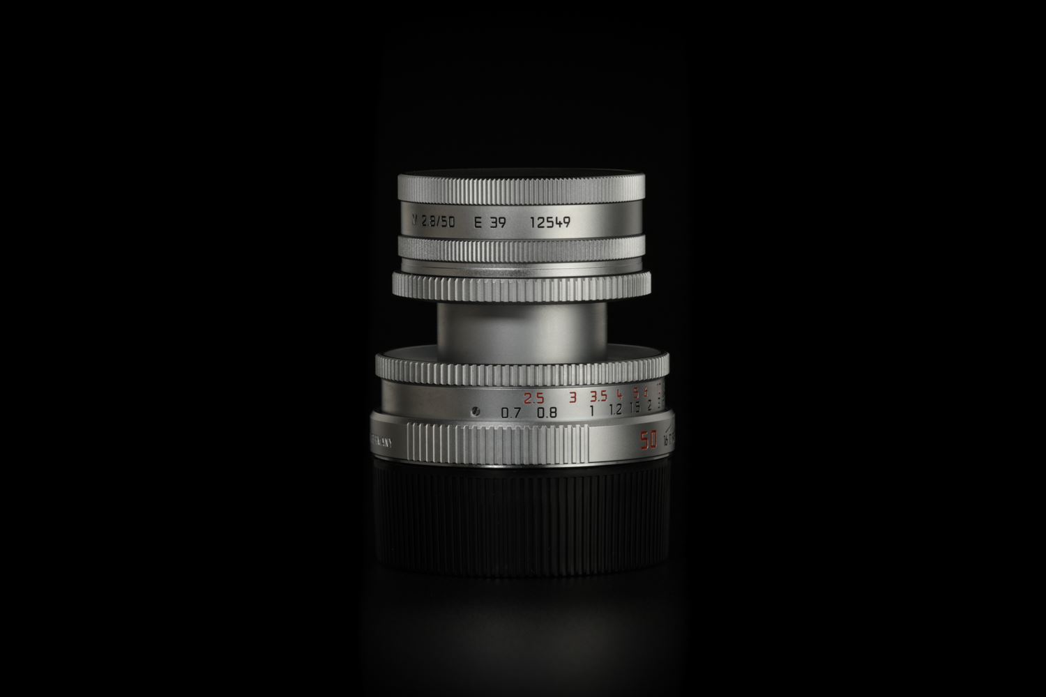 f22cameras | Leica Elmar-M 50mm f/2.8 Silver Collapsible (3963639)