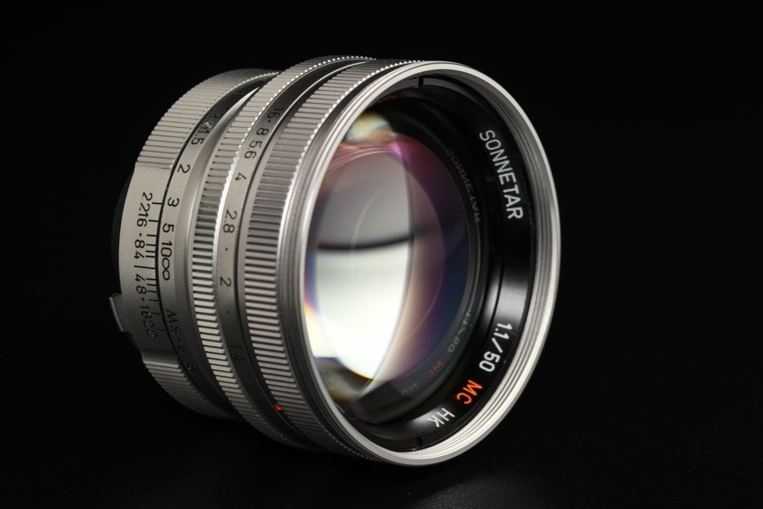 MS-Optics Sonnetar 50mm f1.3 シルバークローム