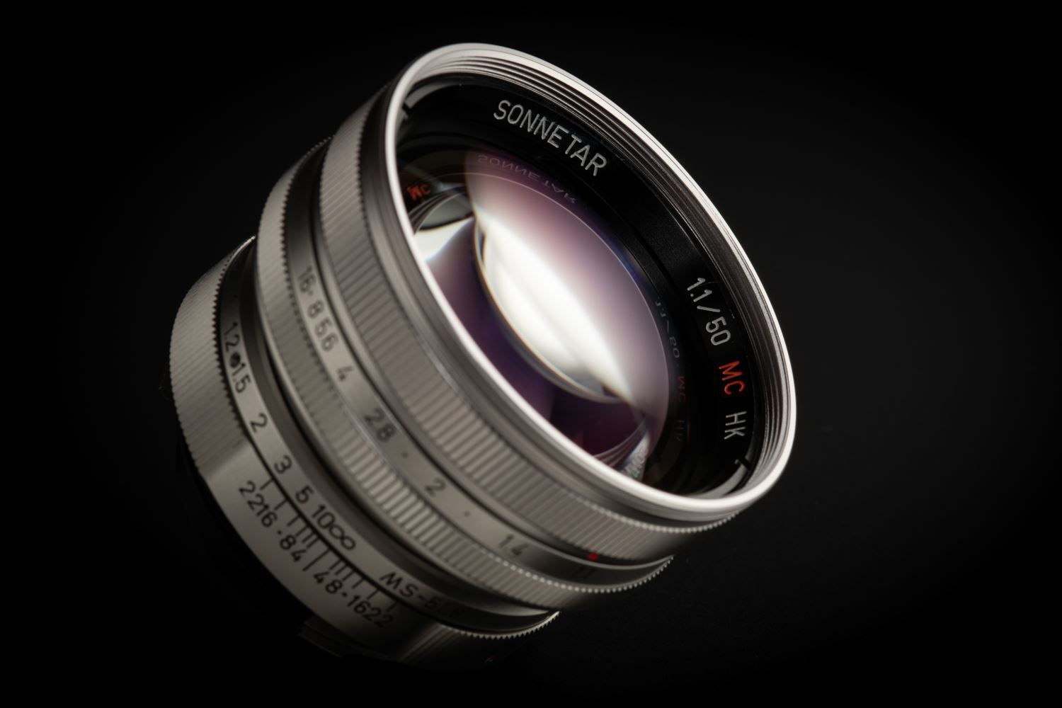 Picture of MS-Optical Sonnetar 50mm f/1.1 MC HK Silver