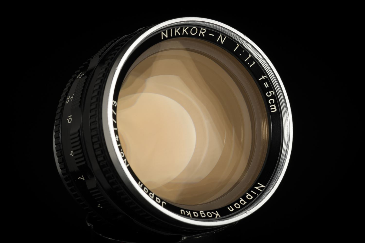 f22cameras | Nikon Nippon Kogaku Nikkor 50mm f/1.1 External S Mount