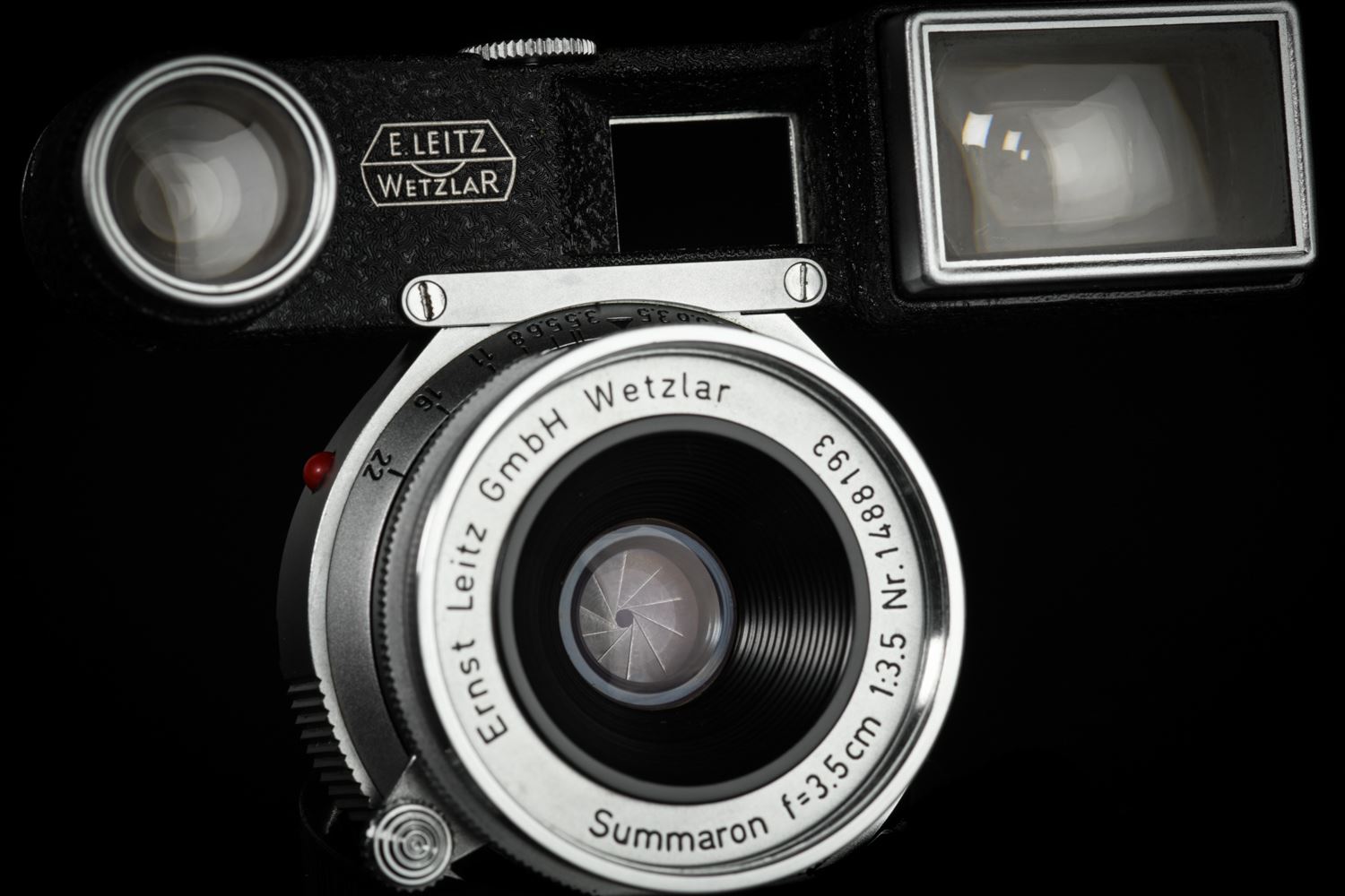 f22cameras | Leica Summaron 35mm f/3.5 With M3 goggle attachment 