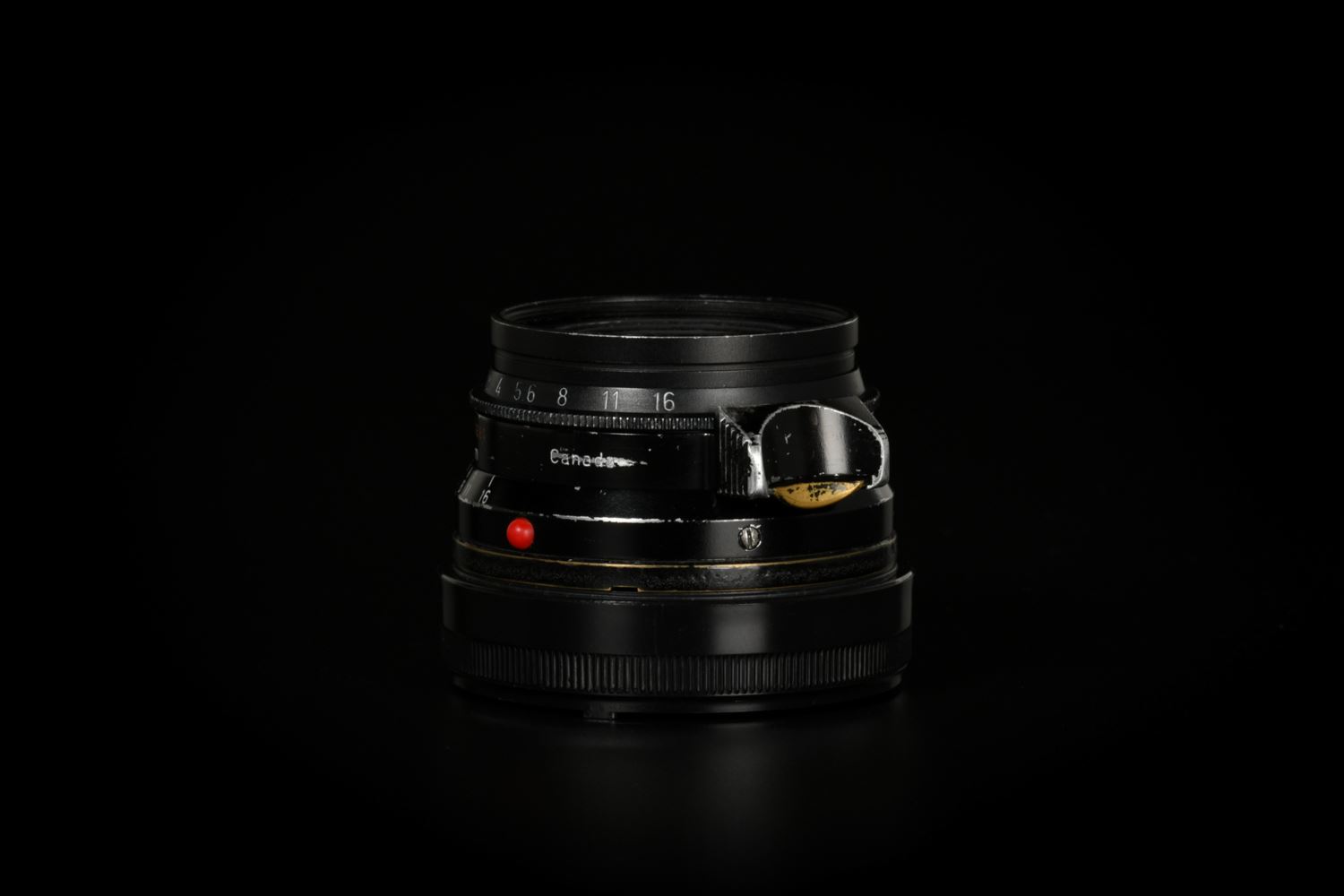 Picture of Leica Summicron-M 35mm f/2 Ver.1 Black Paint Brass Mount (retouched)