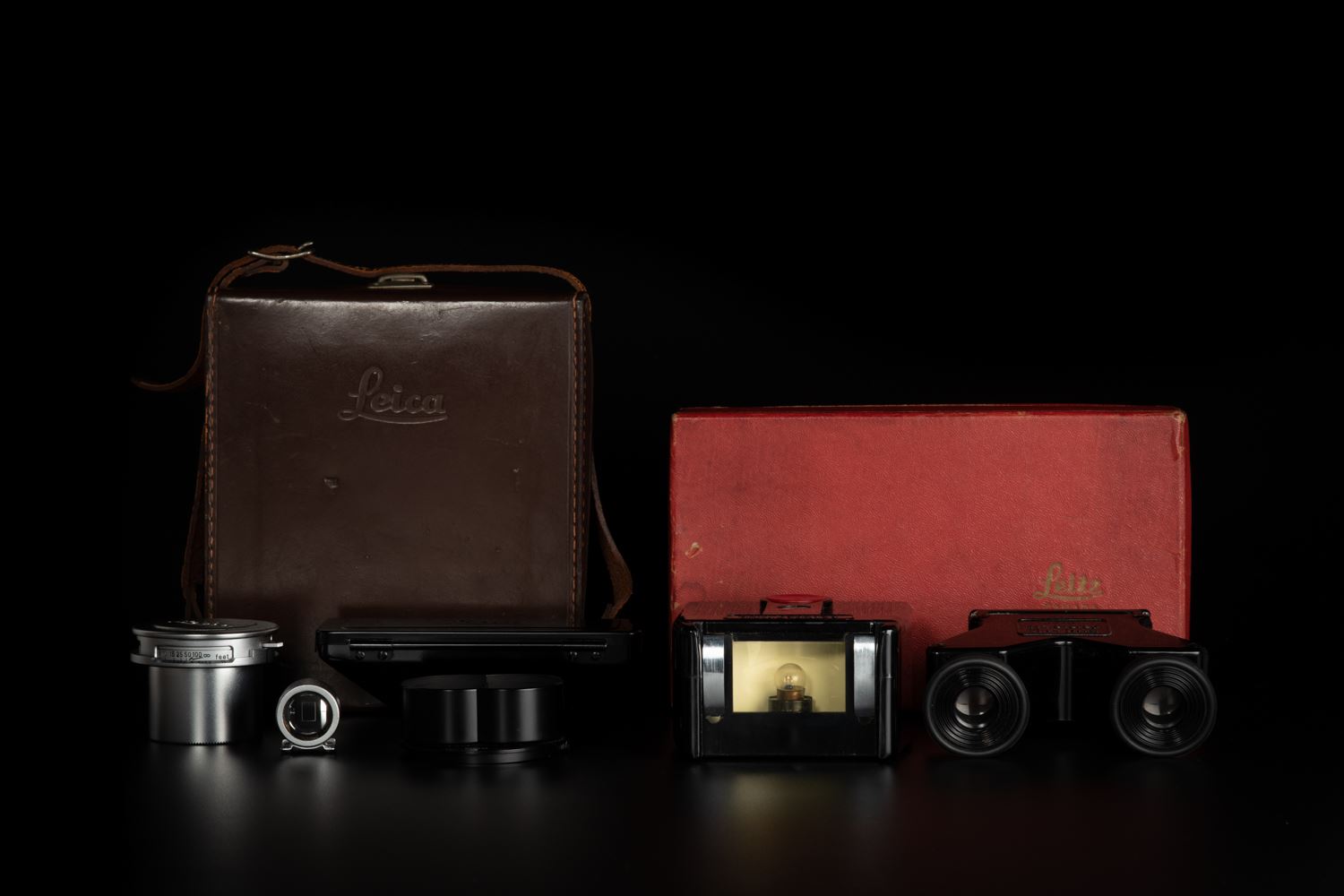 Picture of Leica Stemar 3.3cm f/3.5 Stereo Set with OTHEO Stereo Viewer