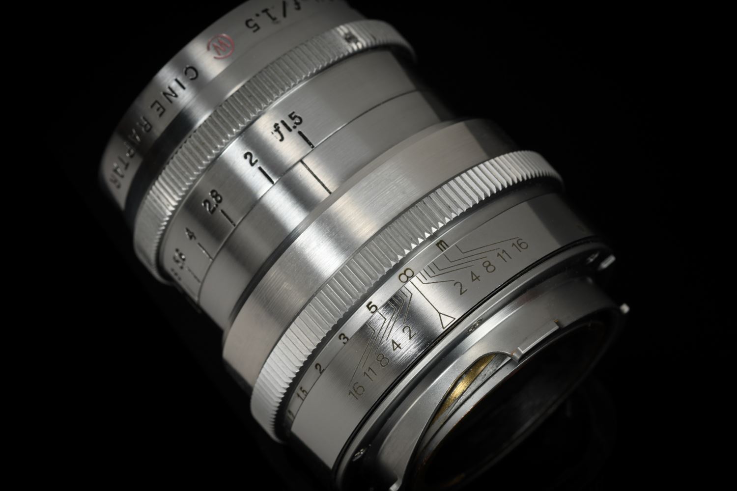 Picture of Wollensak 2inch f/1.5 modifed to Leica M