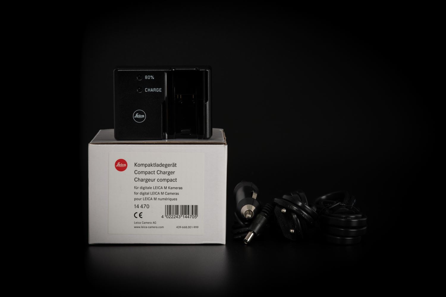 Picture of LEICA BATTERY CHARGER FOR M8/M/M-E/M MONOCHROM