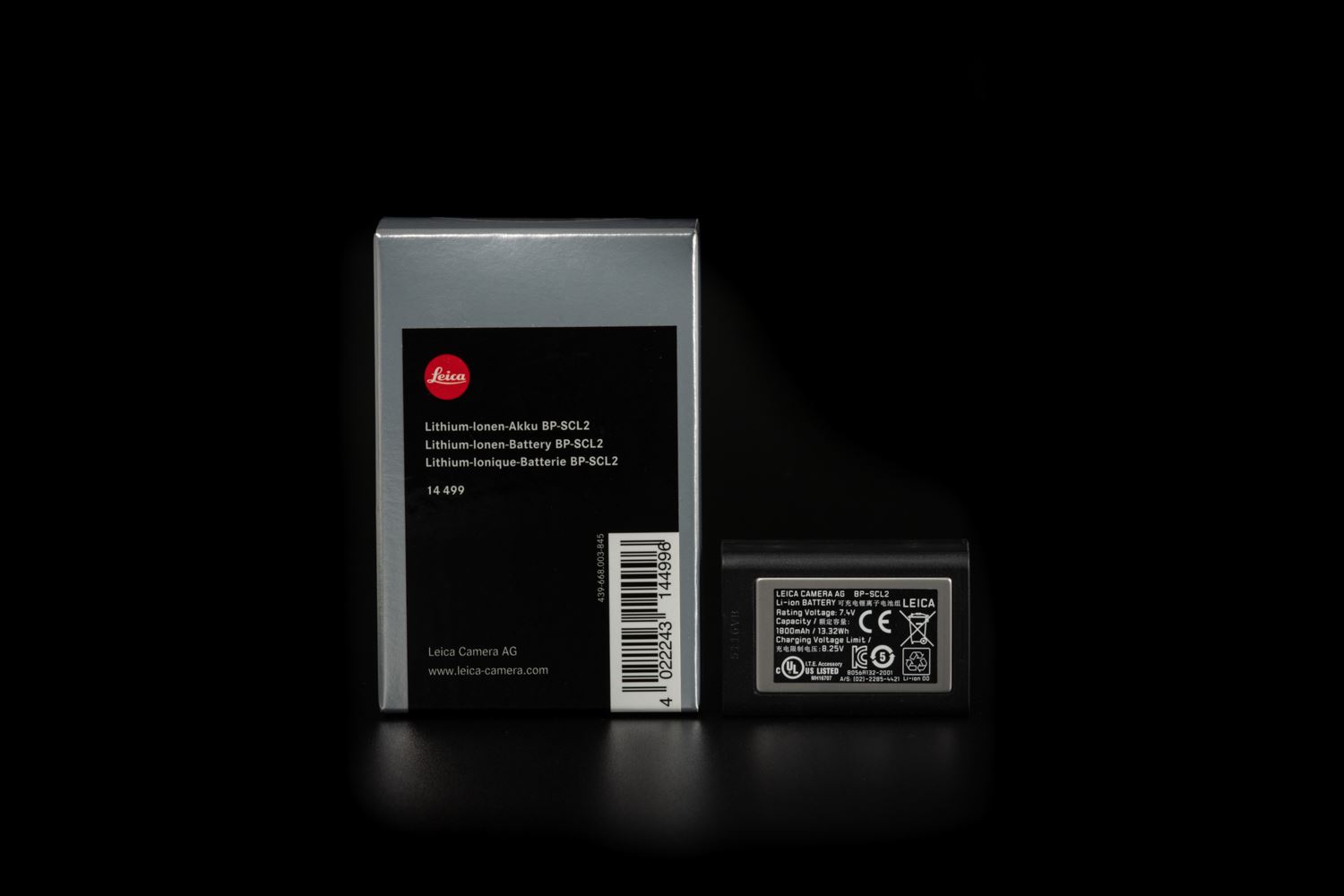 Picture of leica Battery BP-SCL2 for M (Typ 240/246/262)