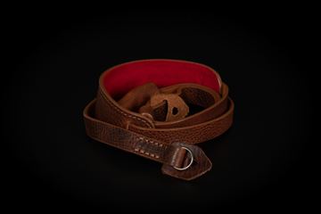 Picture of Angelo Pelle Neck Strap, Padded - Moka Extra Soft Limited