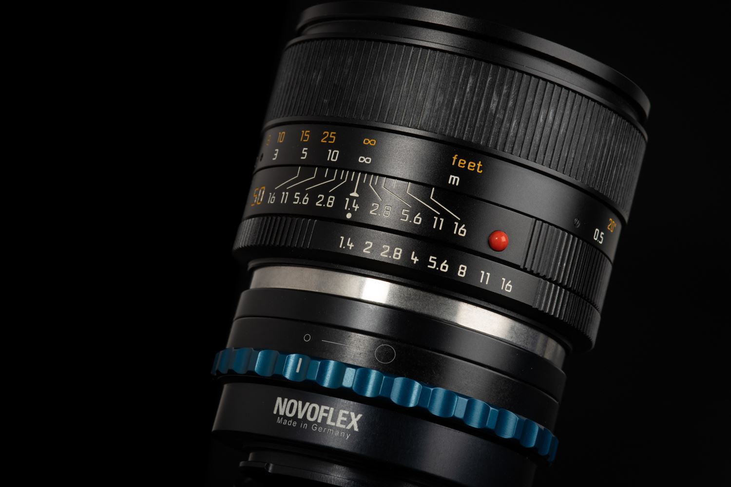 Picture of Leica Summilux-R 50mm f/1.4 E60 Modified to Sony A Mount with Novoflex Sony A to E adapter