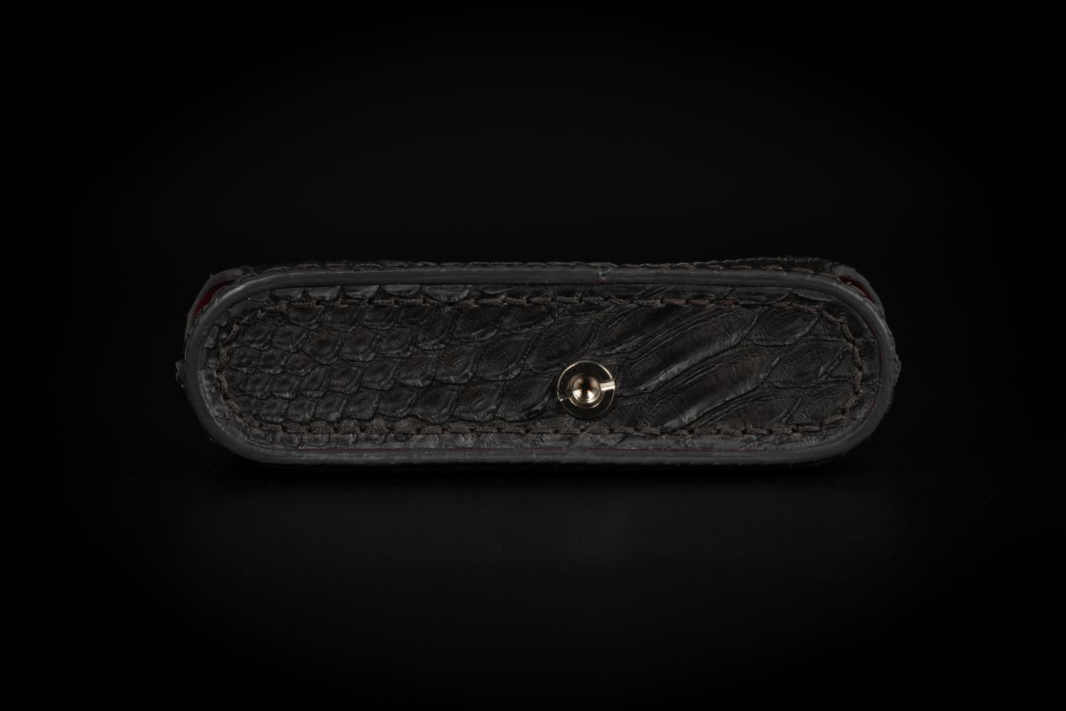 Picture of Angelo Pelle Half Case for M10 - Python Black