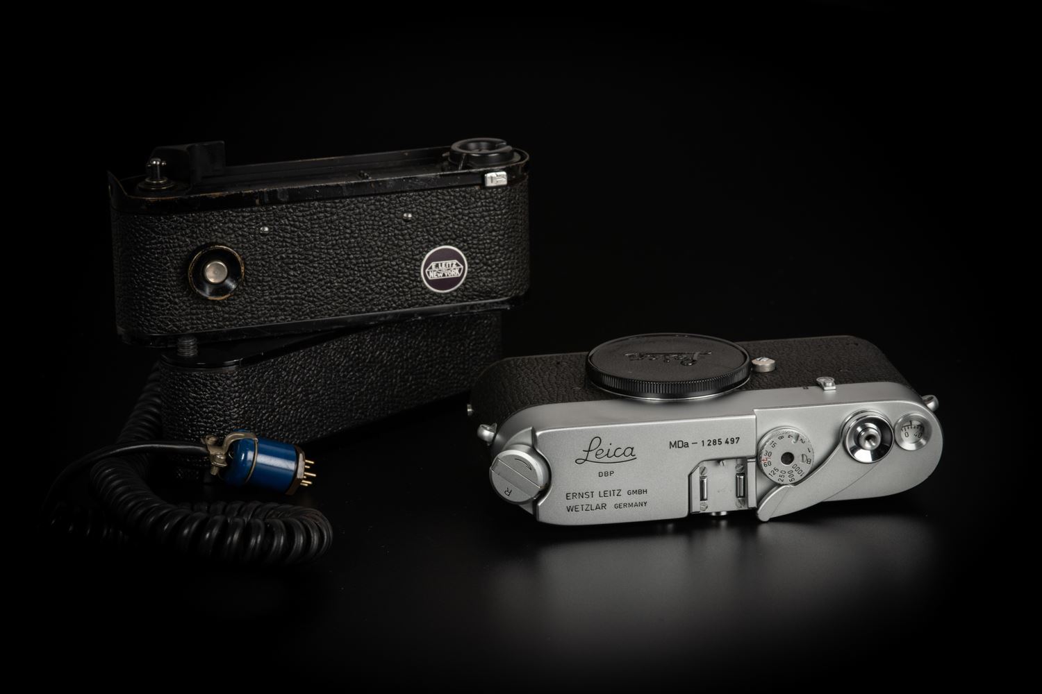 Picture of Leica Mda Silver with New York Motor Drive