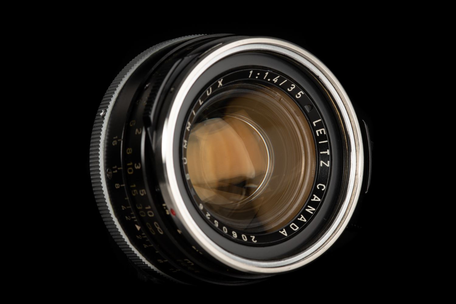 Picture of Leica Summilux-M 35mm f/1.4 Ver.1 Steel Rim Black