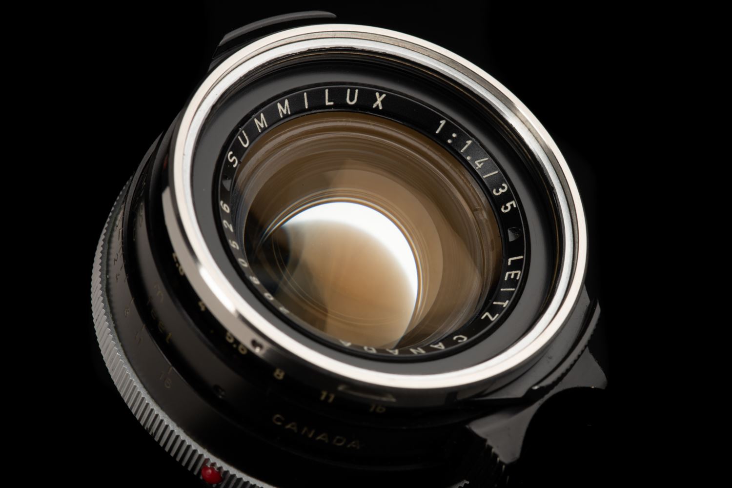 Picture of Leica Summilux-M 35mm f/1.4 Ver.1 Steel Rim Black