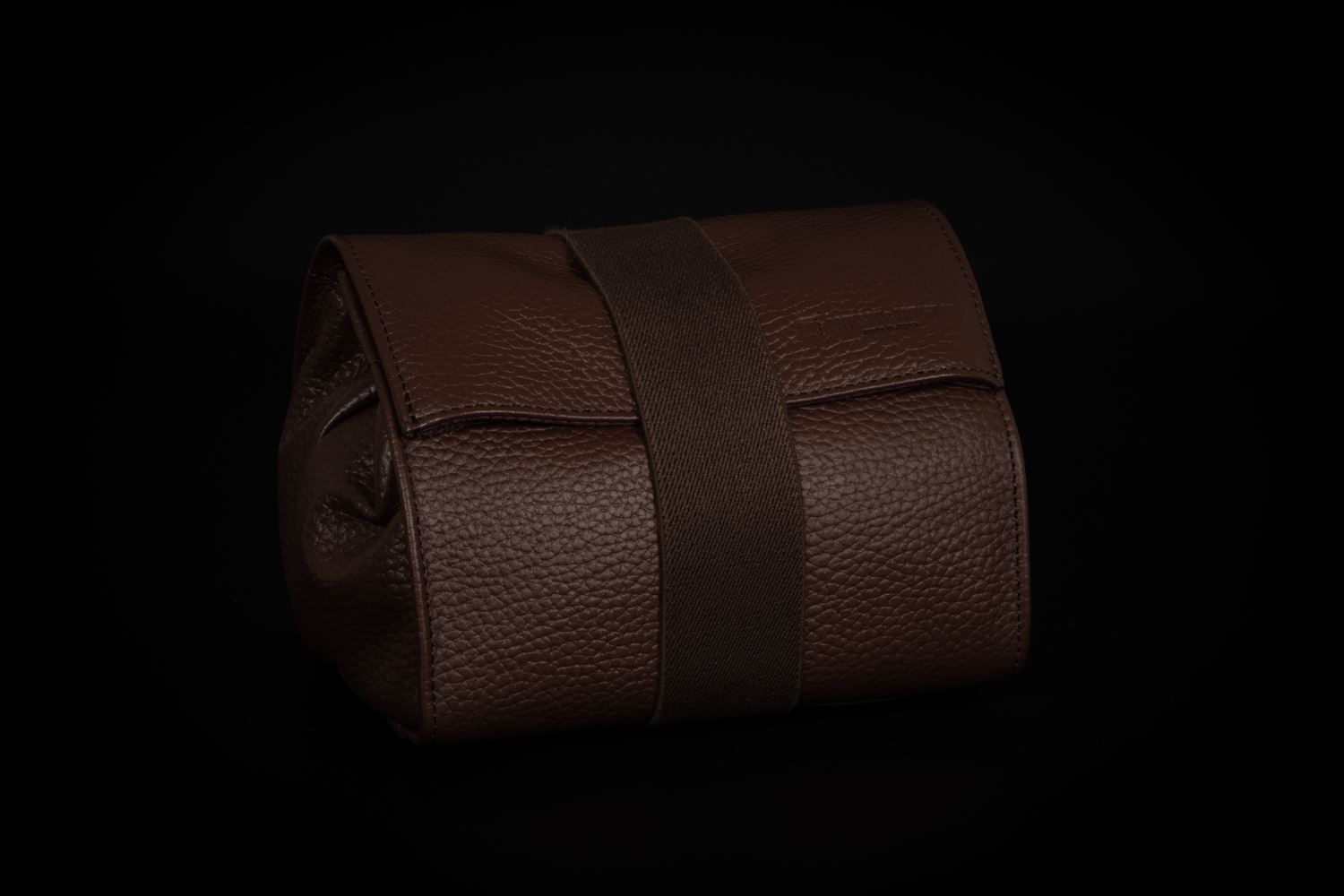 Picture of Artisan & Artist ACAM-78 Brown Large Leather Pouch