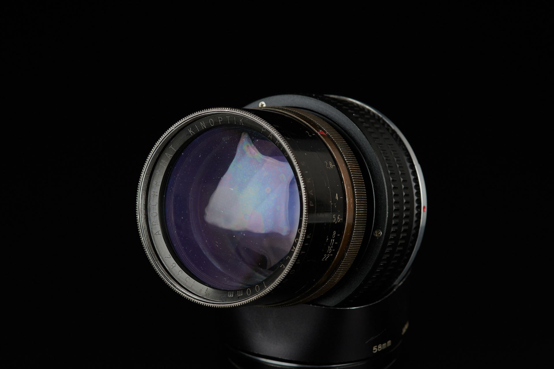 Picture of kinoptik apochromat focale 100mm f/2 mod. to hasselblad v