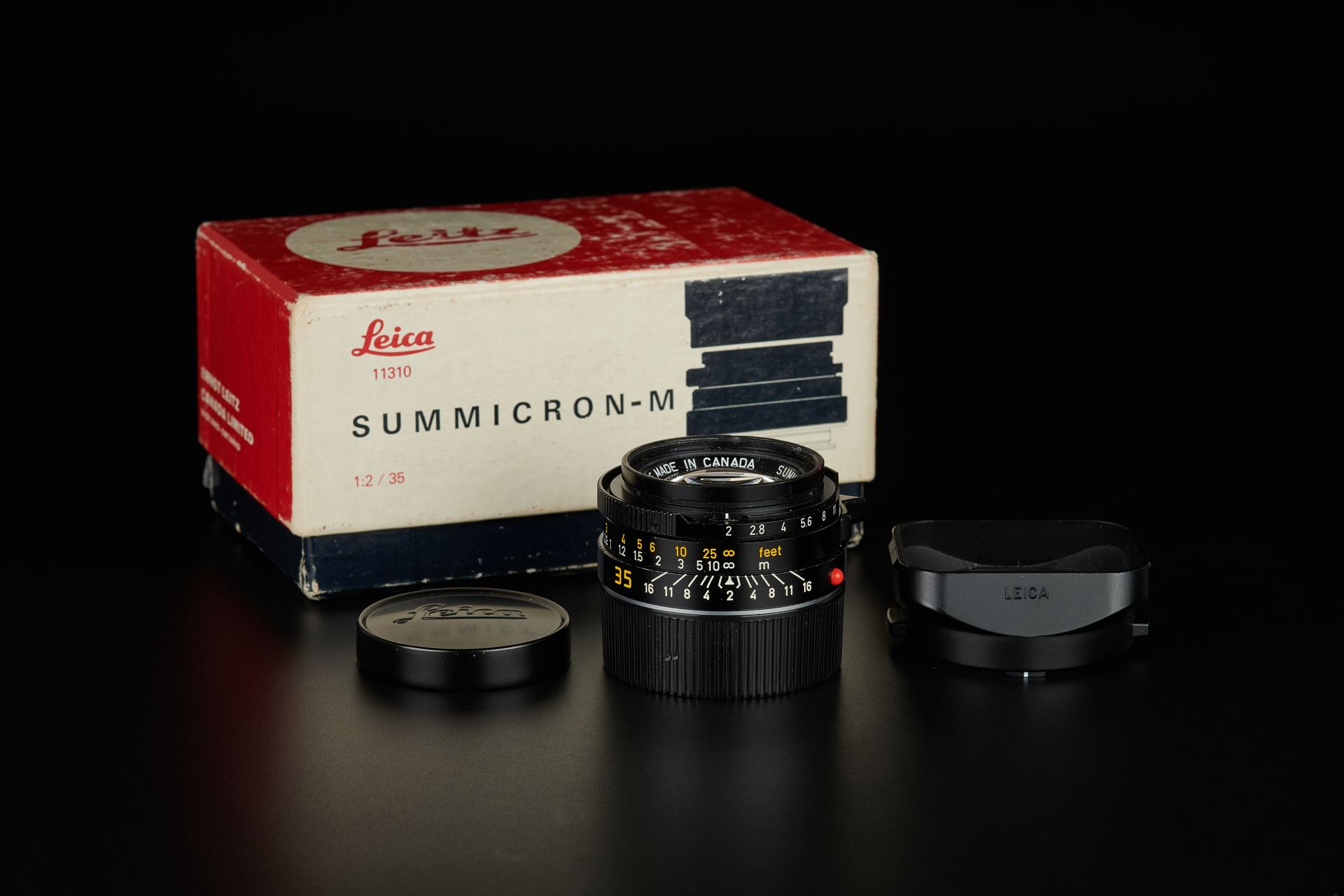 f22cameras | leica summicron-m 35mm f/2 ver.4 7-element black 