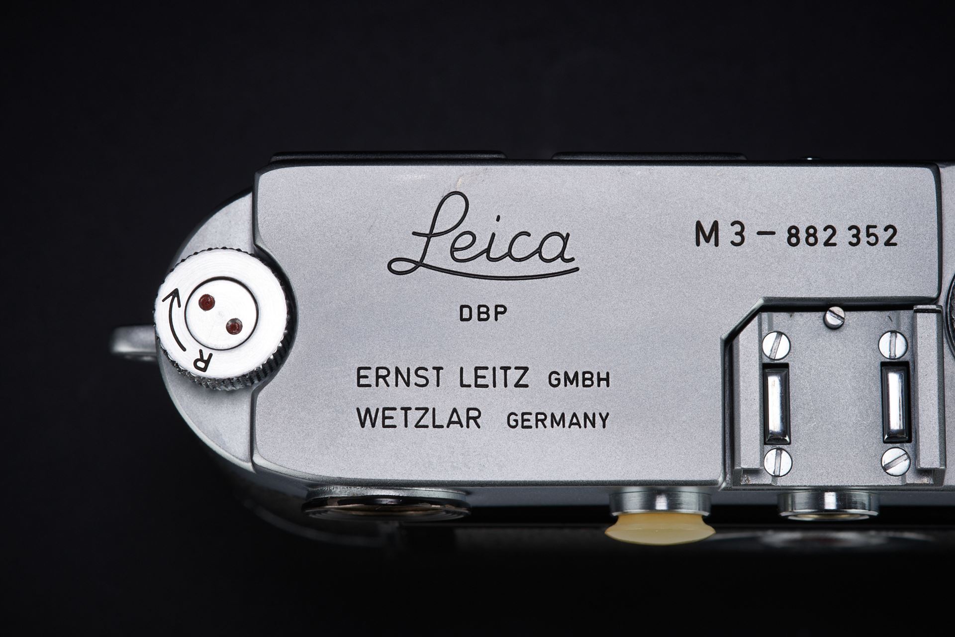 Picture of leica m3 silver double stroke w/ elmar 5cm f/3.5
