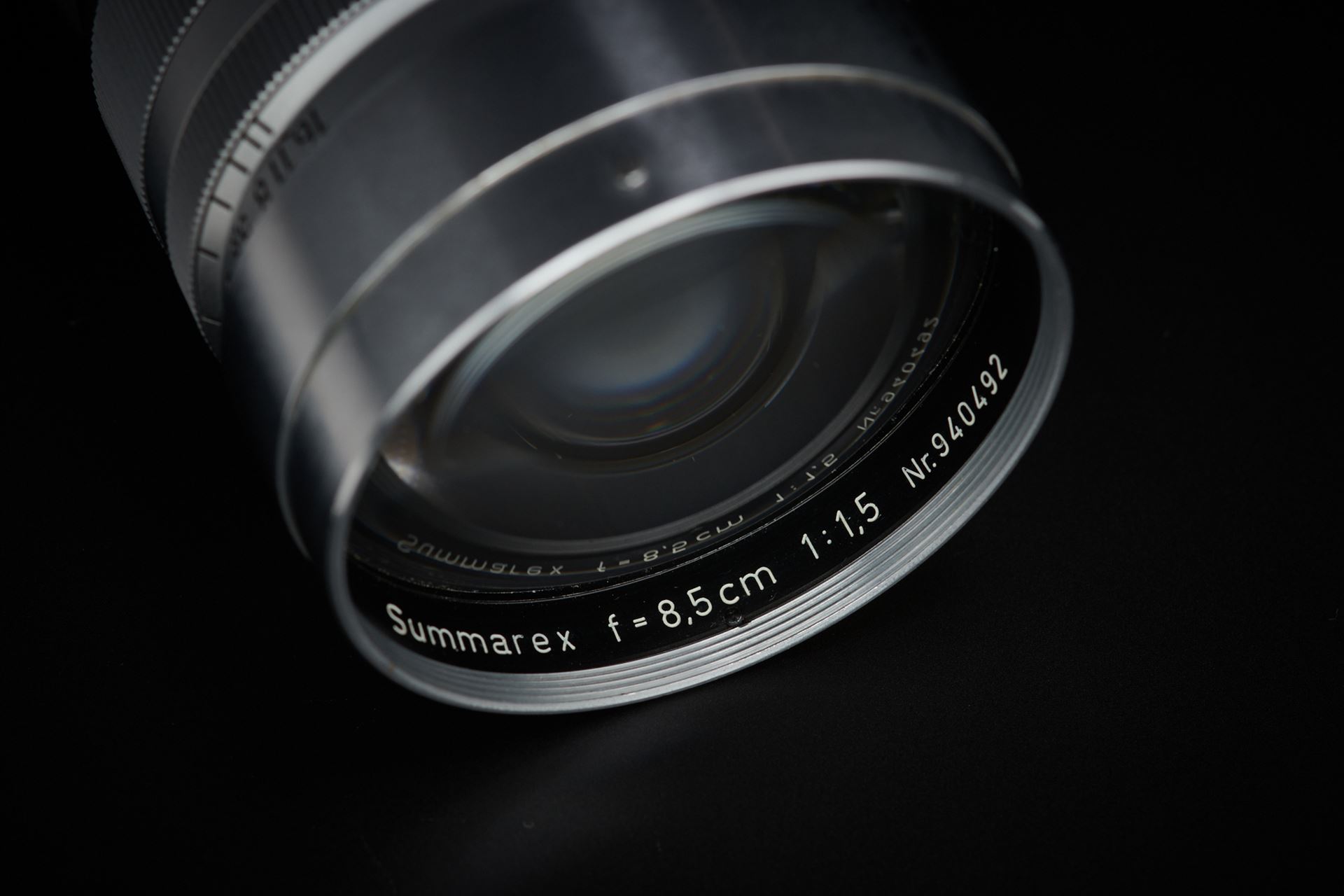 Picture of leica summarex 8.5cm f/1.5 silver screw ltm