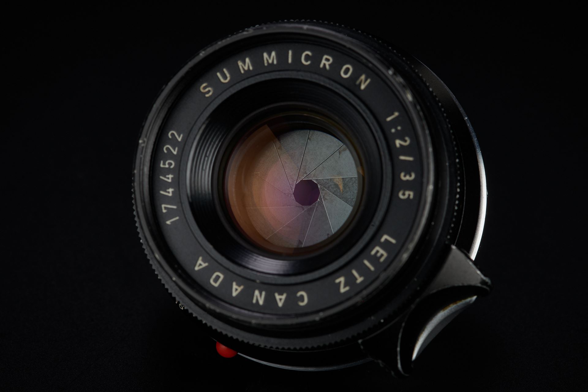 Picture of Leica Summicron-M 35mm f/2 Ver.1 8-Element Black M2