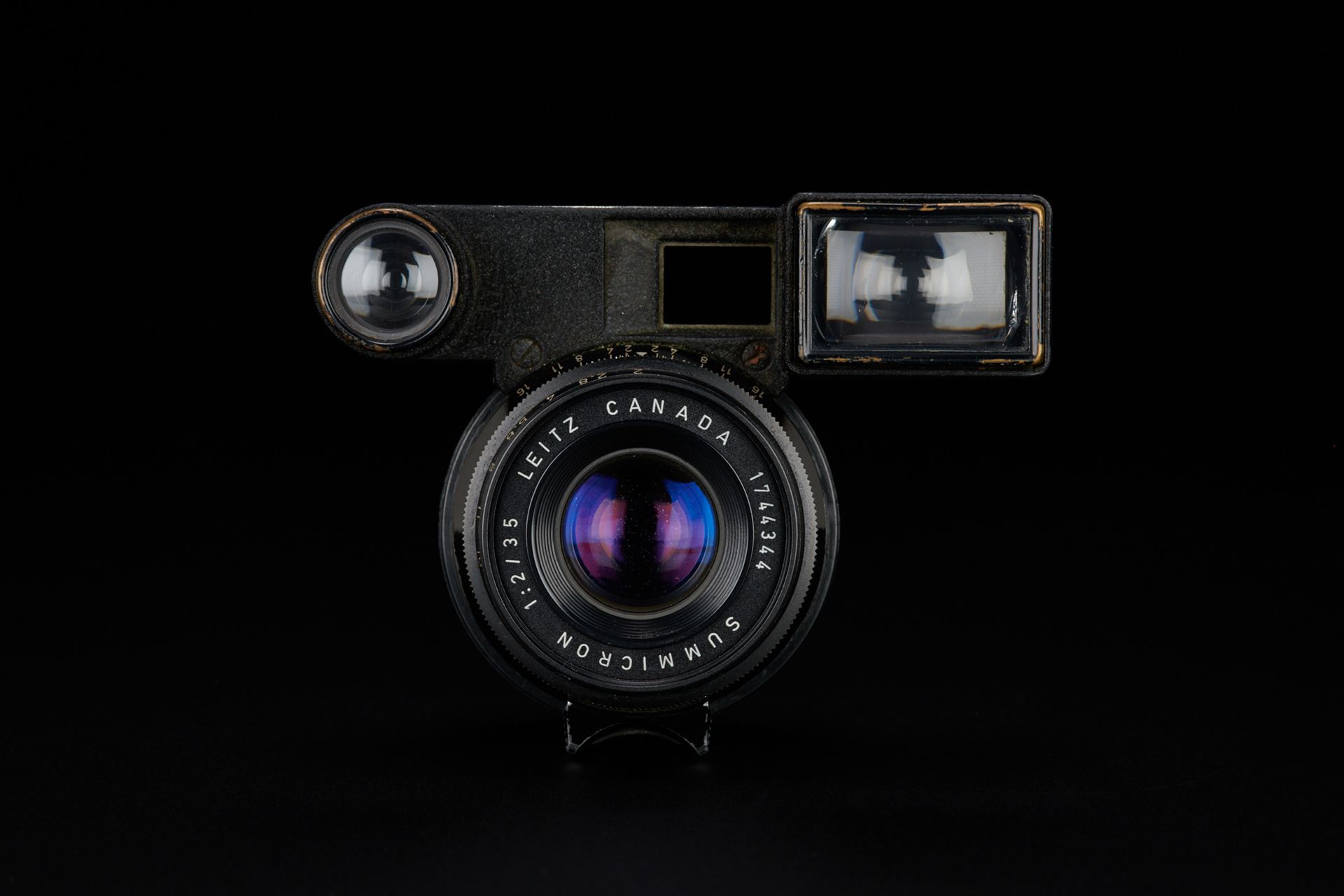 Picture of Leica M3 Original Black Paint with 2-lens Set