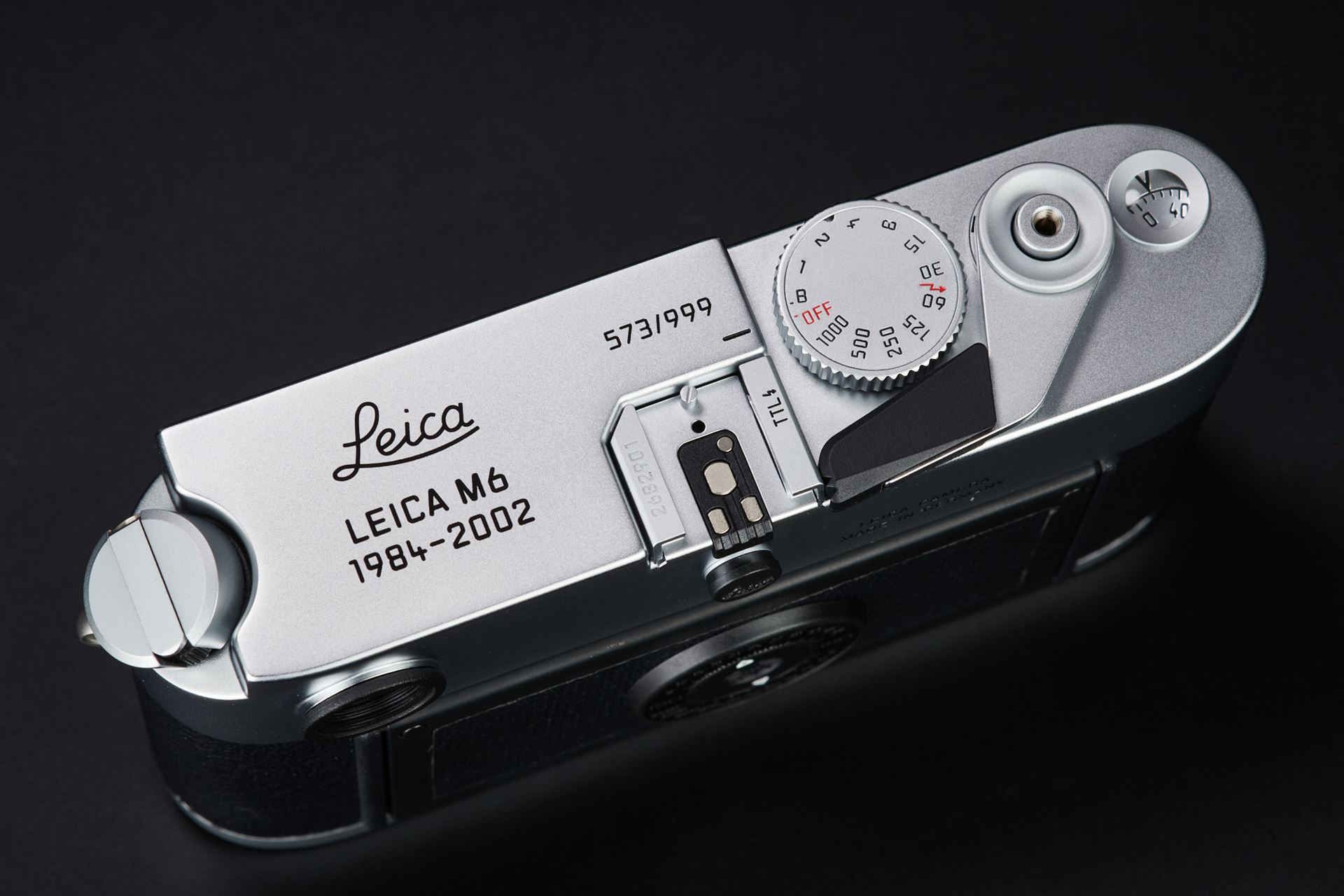 Picture of Leica M6 TTL 0.85 "Die Letzten 999 M6" Chrome (573/999)